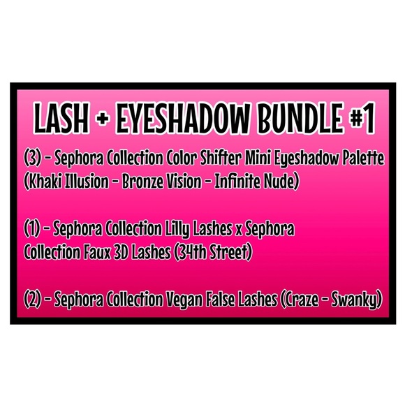 LASH + EYESHADOW BUNDLE #1 - Picture 2 of 8